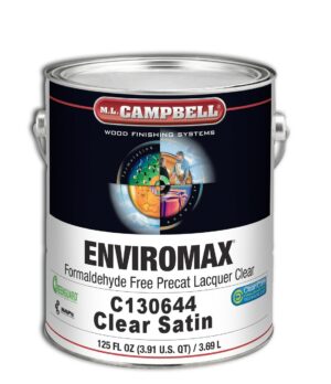 EnviroMax Formaldehyde Free Clear Pre-cat Satin Gallon