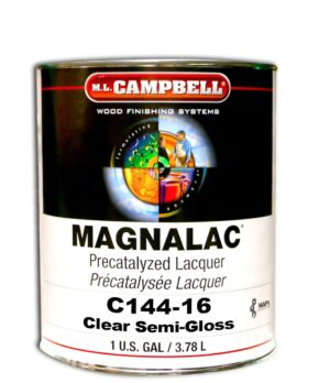 Magnalac Pre-cat Lacquer Clear Semi-Gloss Gallon