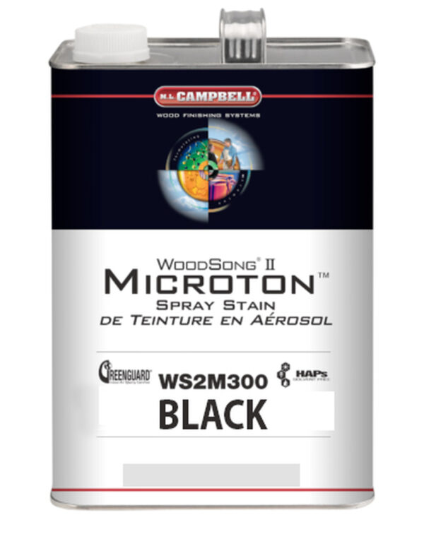Black Microton Dye Stain Gallon