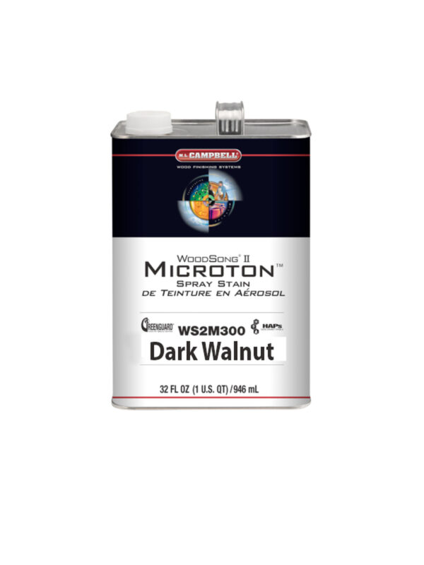 Dark Walnut Microton Dye Stain Gallon