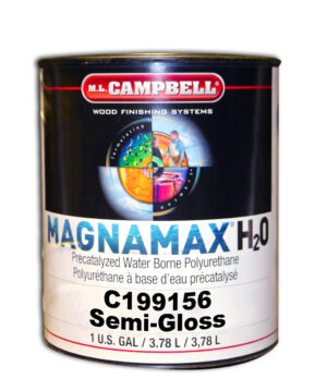 MagnaMax H2O Pre-Cat Waterborne Polyurethane Semi-Gloss Gallon
