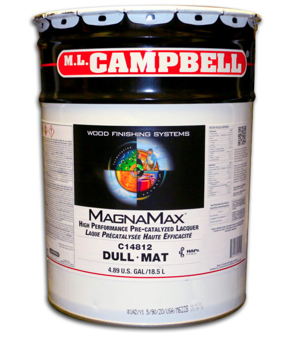 Magnamax Clear Pre-cat Lacquer Dull 5 Gallons