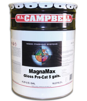 Magnamax Clear Pre-cat Lacquer Gloss 5 Gallons