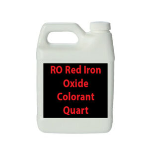RO Red Iron Oxide Colorant Quart