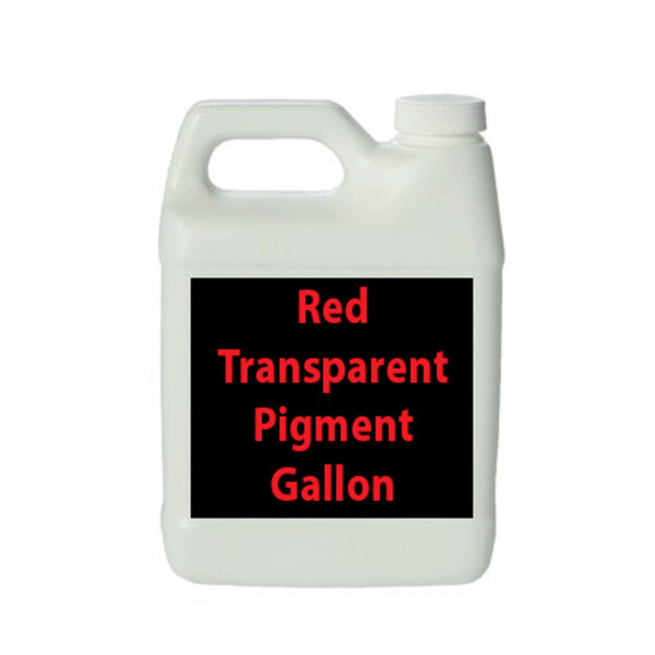 Red Transparent Pigment Gallon