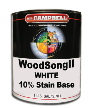 White Woodsong II 10% Stain Gallon