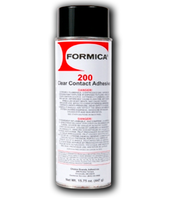 Formica Adhesive Clear Aerosol Can