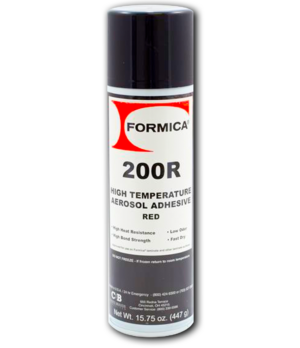 Formica Adhesive Red Aerosol Can