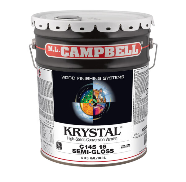 Krystal Catalyzed Semi-Gloss Varnish 5 Gallons