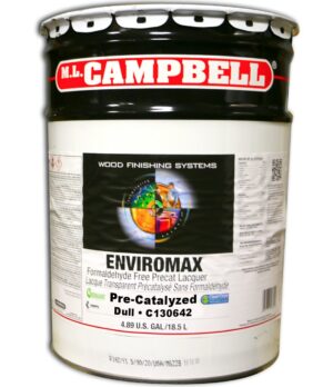 EnviroMax Formaldehyde Free Clear Pre-cat Dull 5 Gallons