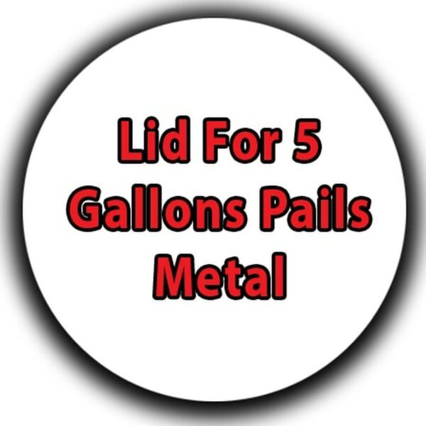 Lid For 5 Gallons Pails Metal