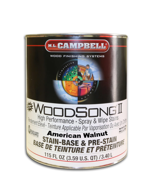 American Walnut Woodsong II 10% Stain Gal