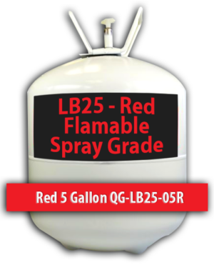 Flamable Spray Grade Contact Adhesive Red  Quin Global TensorGrip