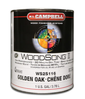 Golden Oak Woodsong II 10% Stain Gallon