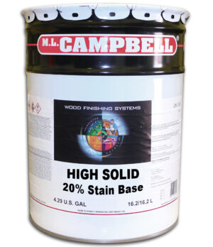 High Solid 20% Stain Base 5 Gallons