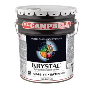 Krystal Catalyzed Satin Varnish 5 Gallons