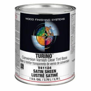 Turino Clear Tint Base Conversion Varnish Satin Gallon