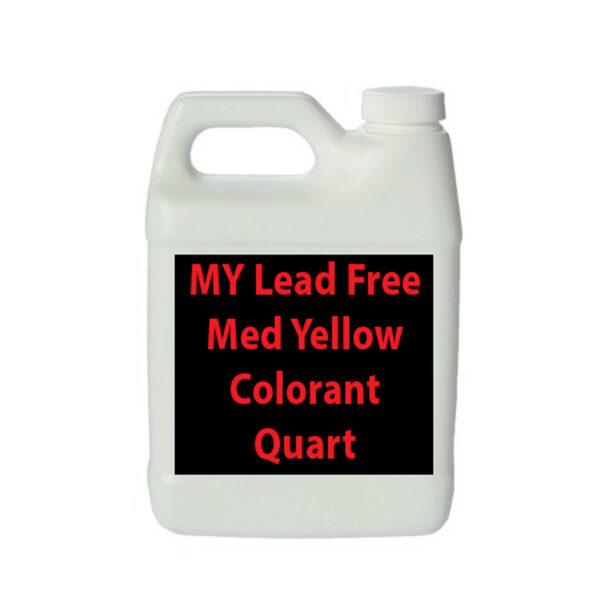 MY Lead Free Med Yellow Colorant Quart